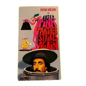 Vintage/Retro VHS Tape: “The Pink Panther: The Pink Panther Strikes Again.”